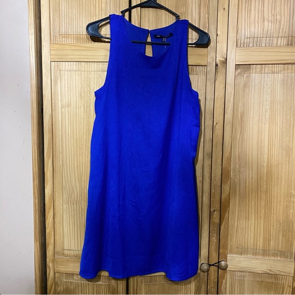 🌊One ❤️ Clothing, Los Angeles, Size Medium, Color Royal Blue, Sleeveless Dress - Picture 2 of 10